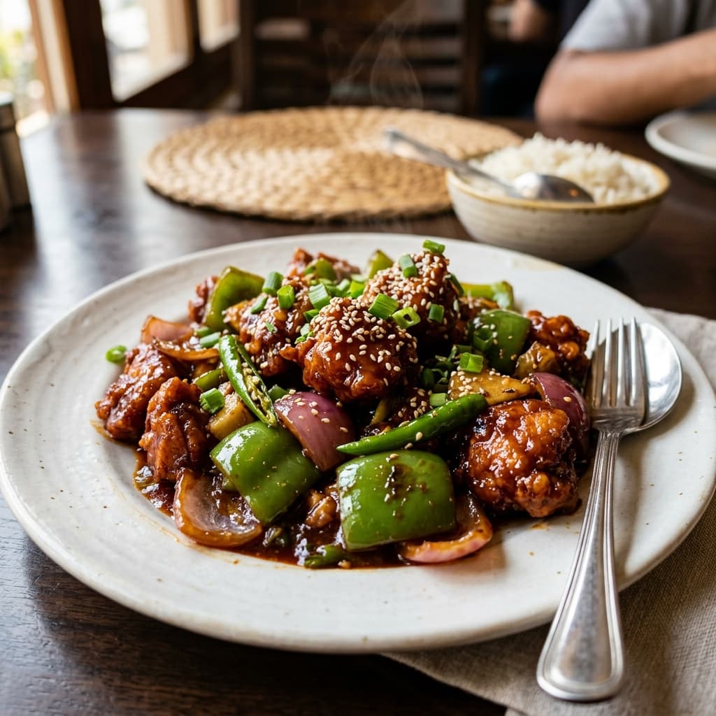 Restaurant-Style Chilli Chicken