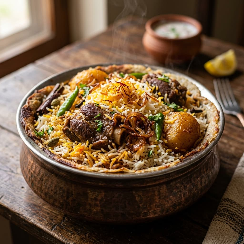 Authentic Kacchi Biryani