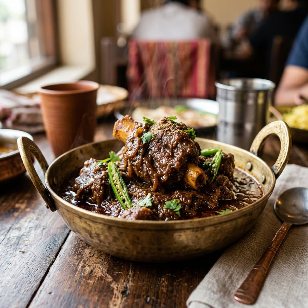 Kosha Mangsho (Spicy Mutton Curry)
