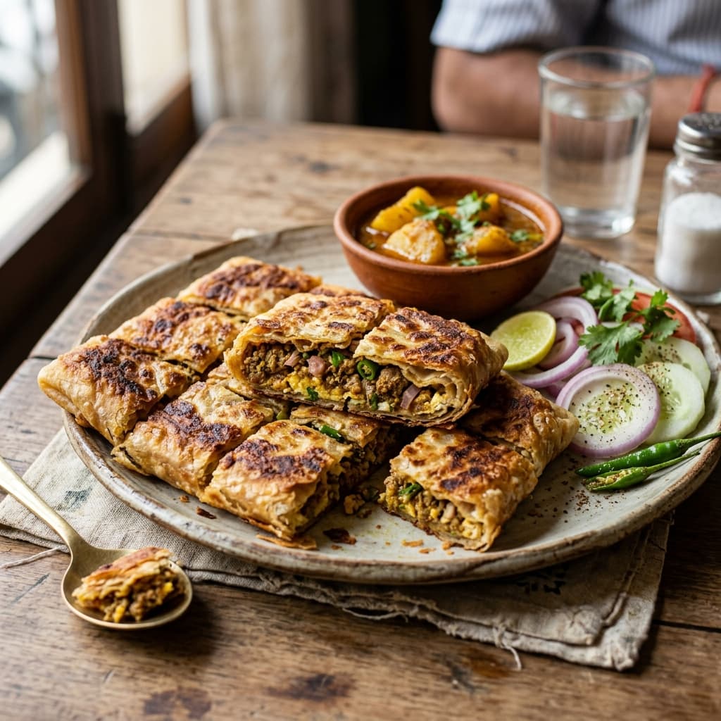 Bengali Mughlai Paratha